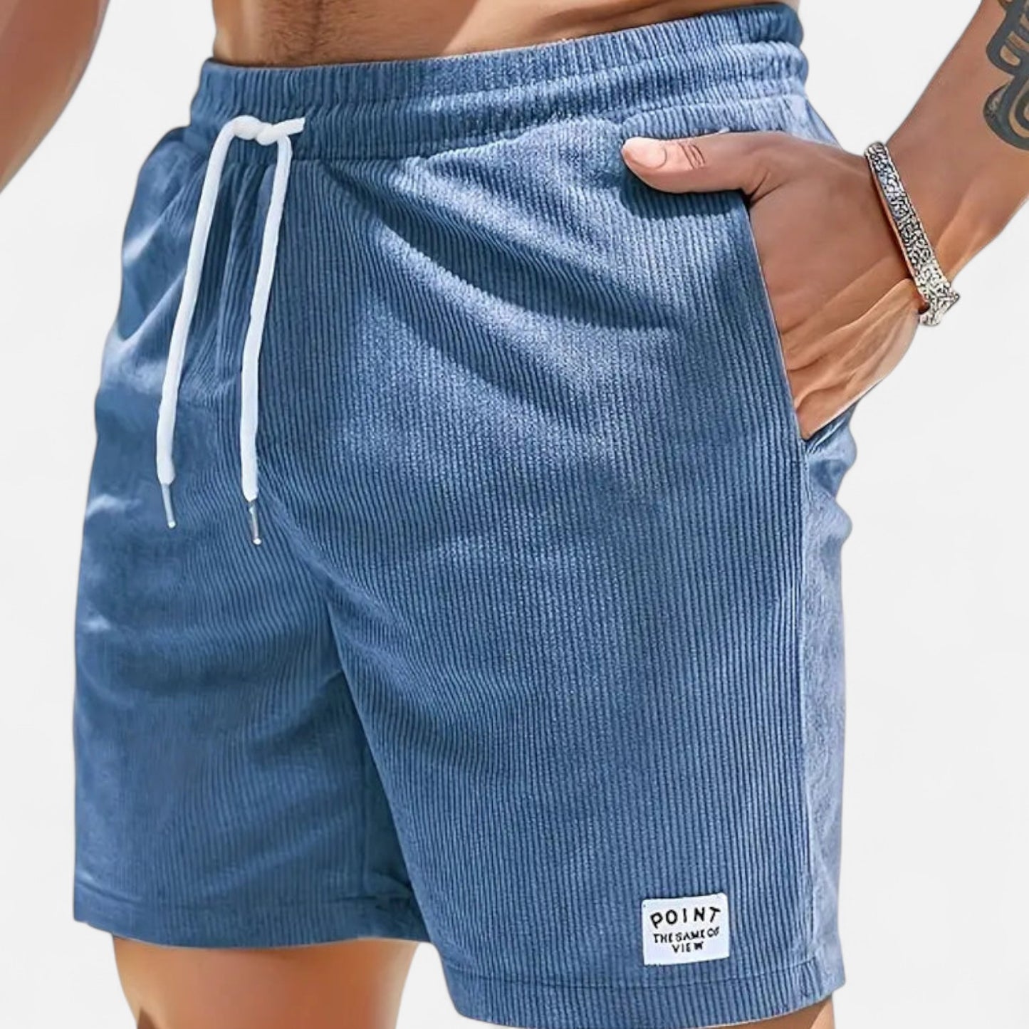 Élané | Short Léger pour Homme – Fraîcheur Estivale, Élégance Décontractée