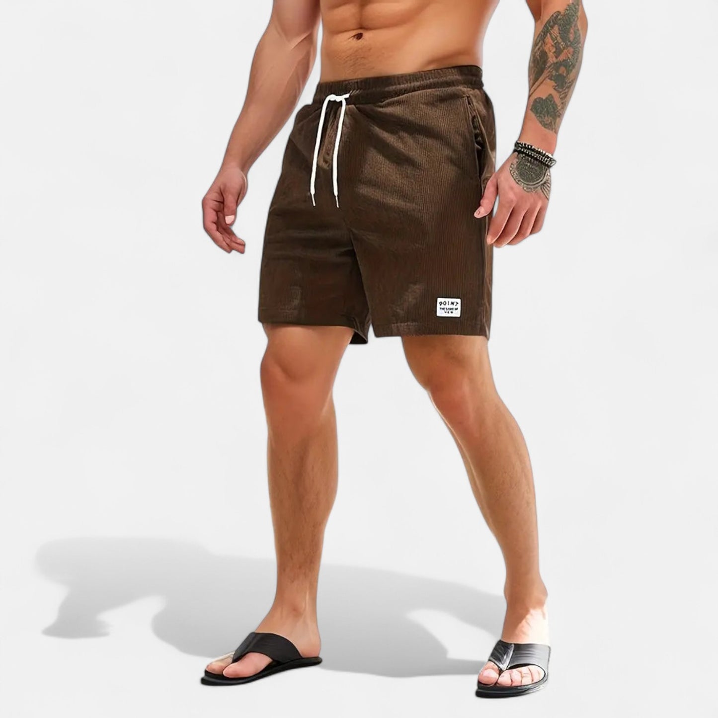 Élané | Short Léger pour Homme – Fraîcheur Estivale, Élégance Décontractée