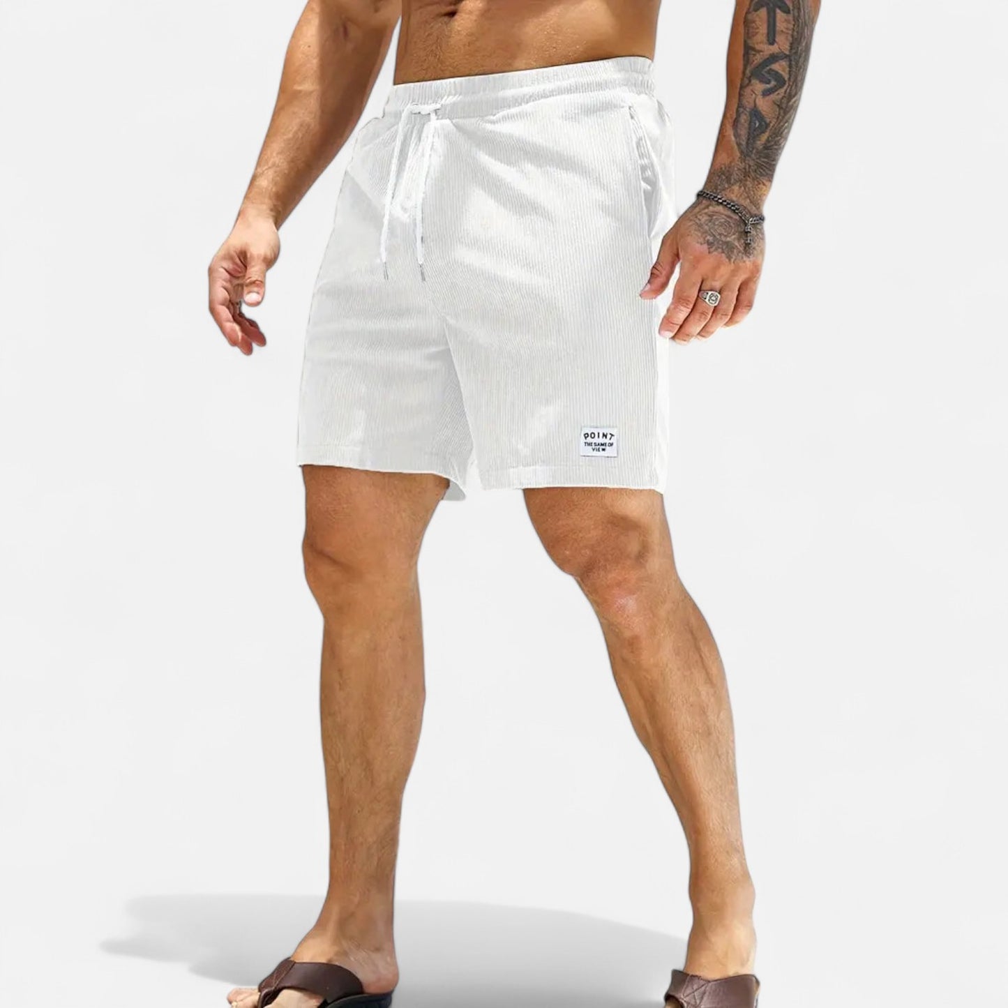 Élané | Short Léger pour Homme – Fraîcheur Estivale, Élégance Décontractée