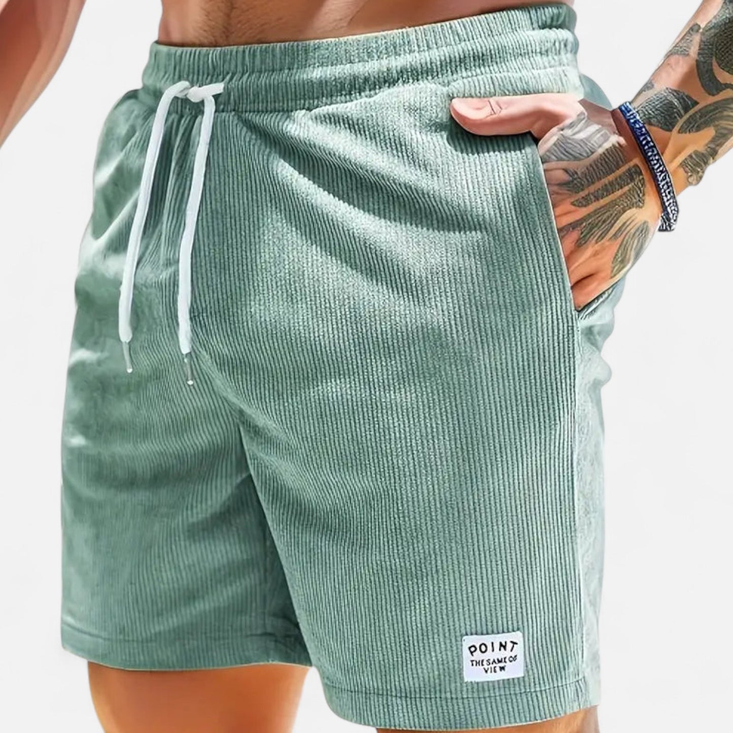 Élané | Short Léger pour Homme – Fraîcheur Estivale, Élégance Décontractée