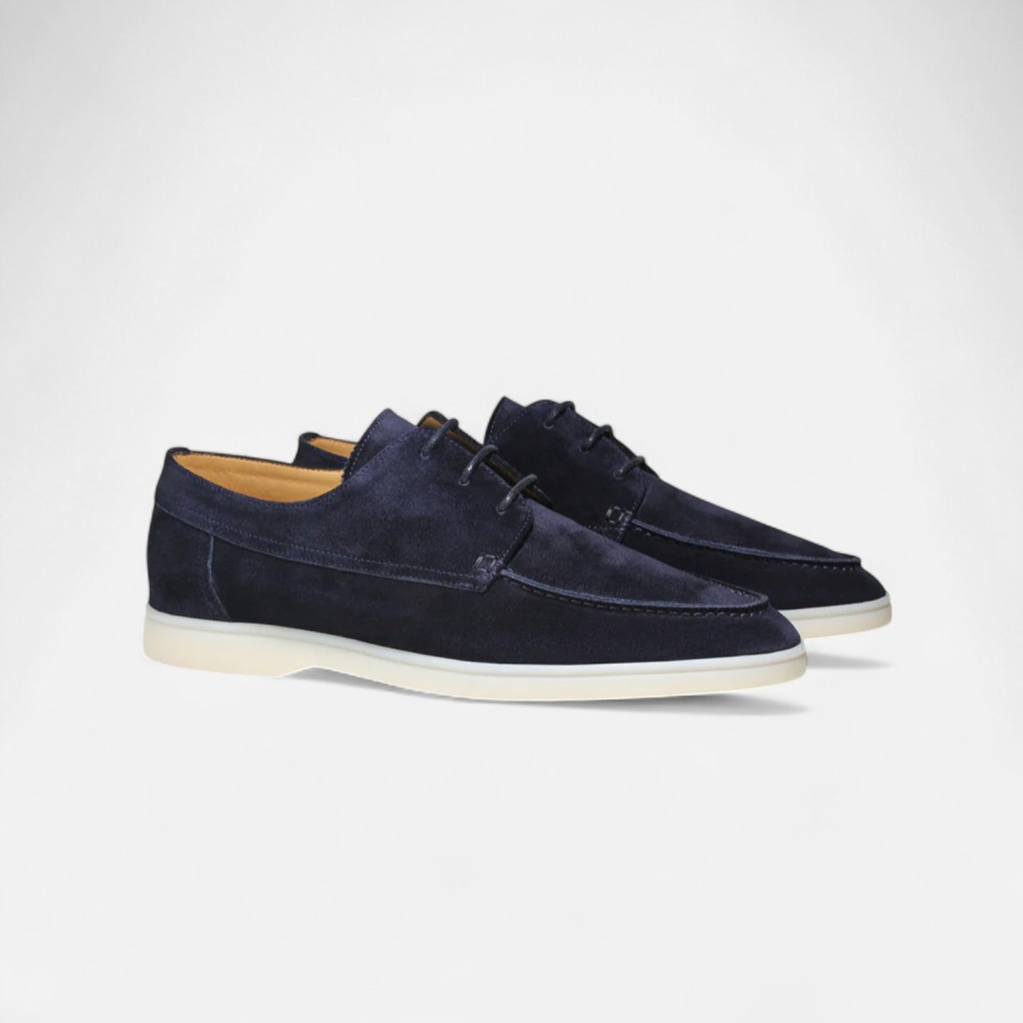 Élané | Chaussures Modernes en Suède à Lacets pour Homme – Élégance Contemporaine, Confort Quotidien