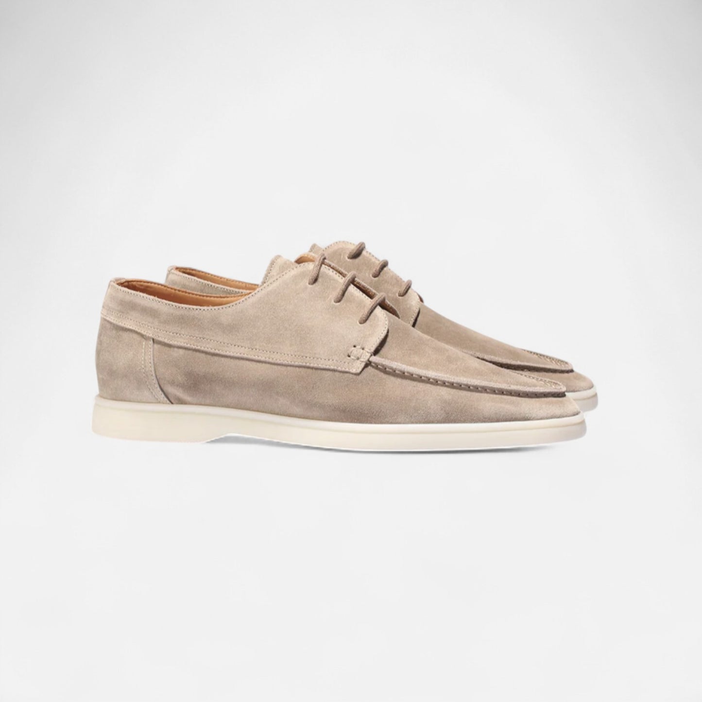 Élané | Chaussures Modernes en Suède à Lacets pour Homme – Élégance Contemporaine, Confort Quotidien