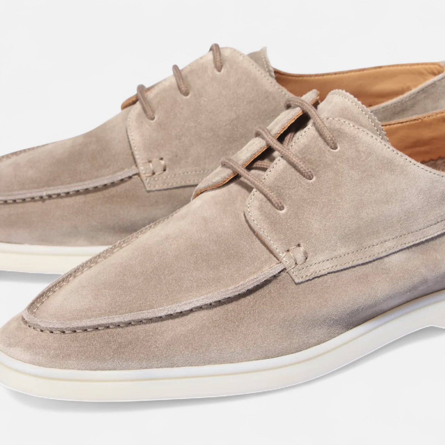 Élané | Chaussures Modernes en Suède à Lacets pour Homme – Élégance Contemporaine, Confort Quotidien