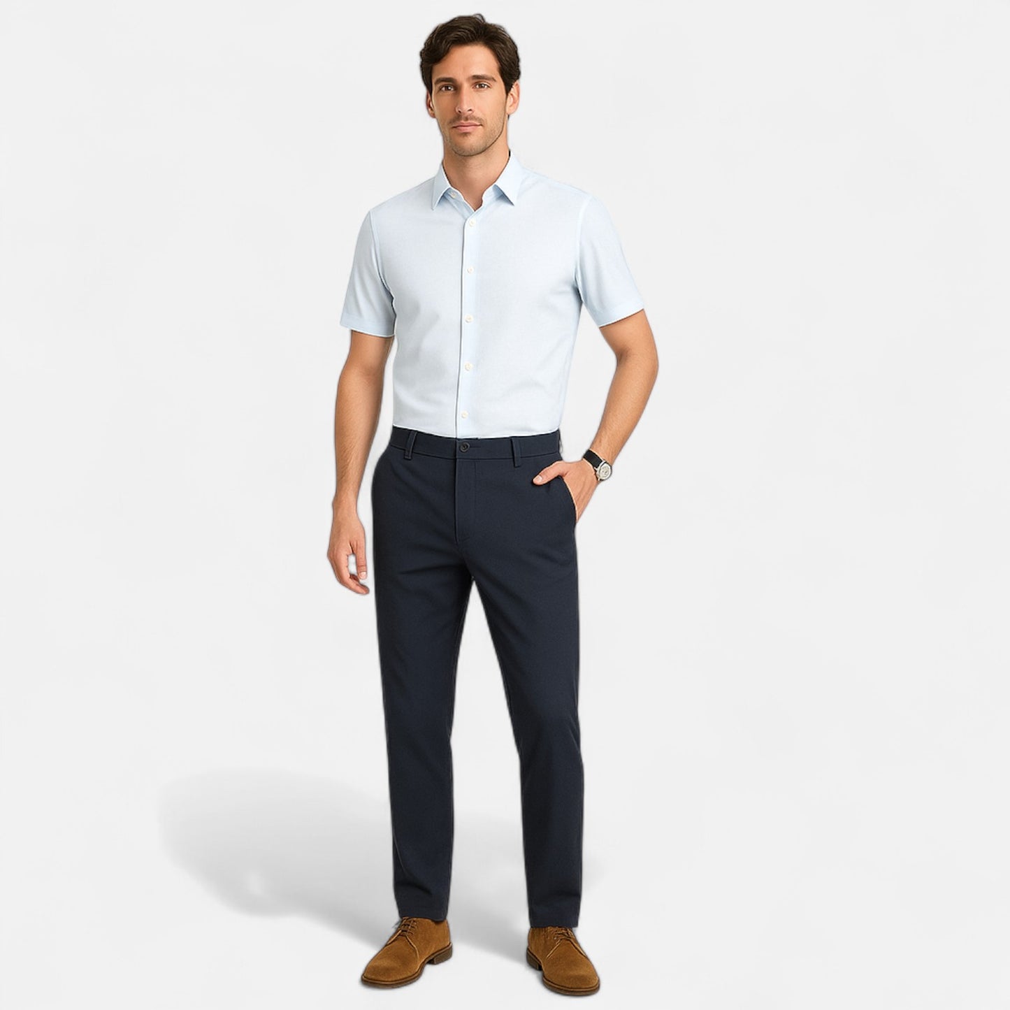Élané | Pantalon d'Affaires Décontracté pour Homme – Élégance Polyvalente, Confort Quotidien
