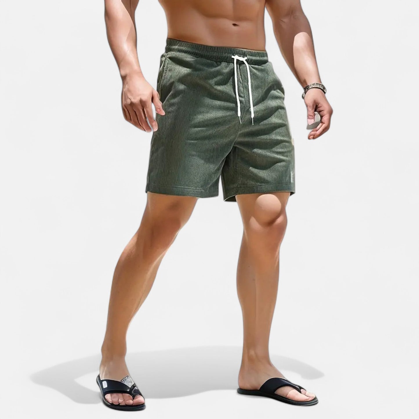 Élané | Short Léger pour Homme – Fraîcheur Estivale, Élégance Décontractée