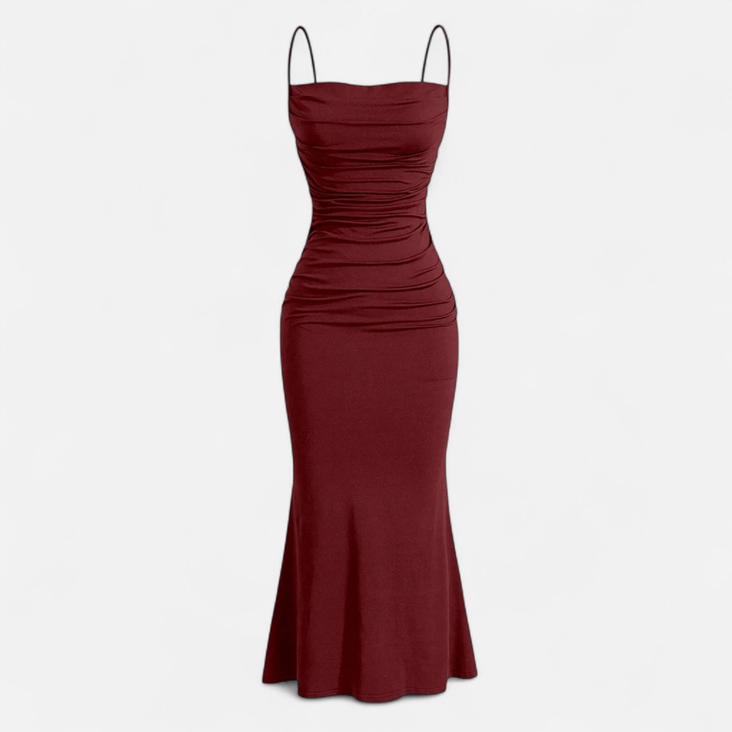Élané | Robe Sans Manches Effet Satin pour Femme – Élégance Fluide, Allure Moderne