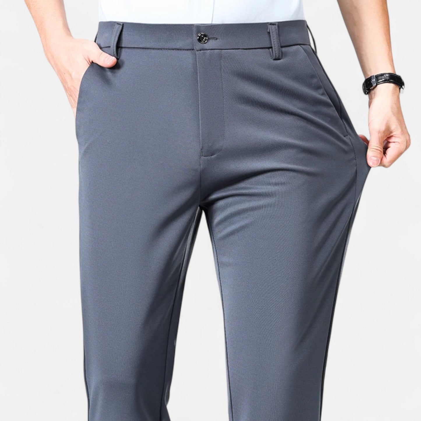Élané | Pantalon d'Affaires Décontracté pour Homme – Élégance Polyvalente, Confort Quotidien