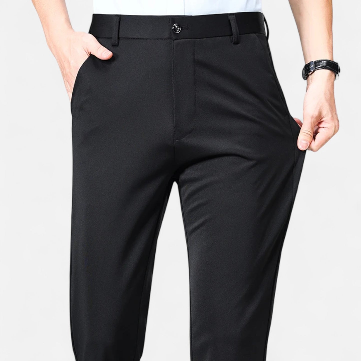 Élané | Pantalon d'Affaires Décontracté pour Homme – Élégance Polyvalente, Confort Quotidien