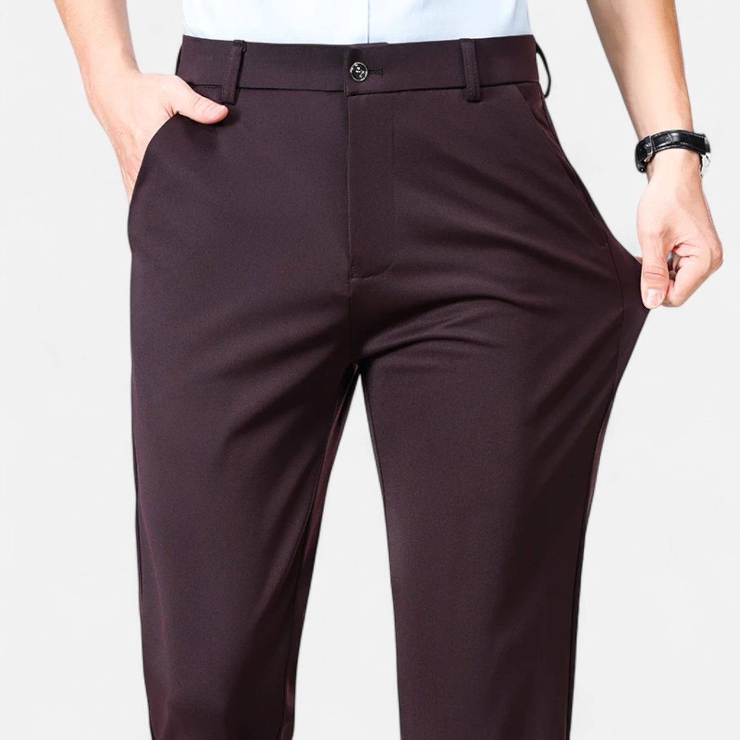 Élané | Pantalon d'Affaires Décontracté pour Homme – Élégance Polyvalente, Confort Quotidien