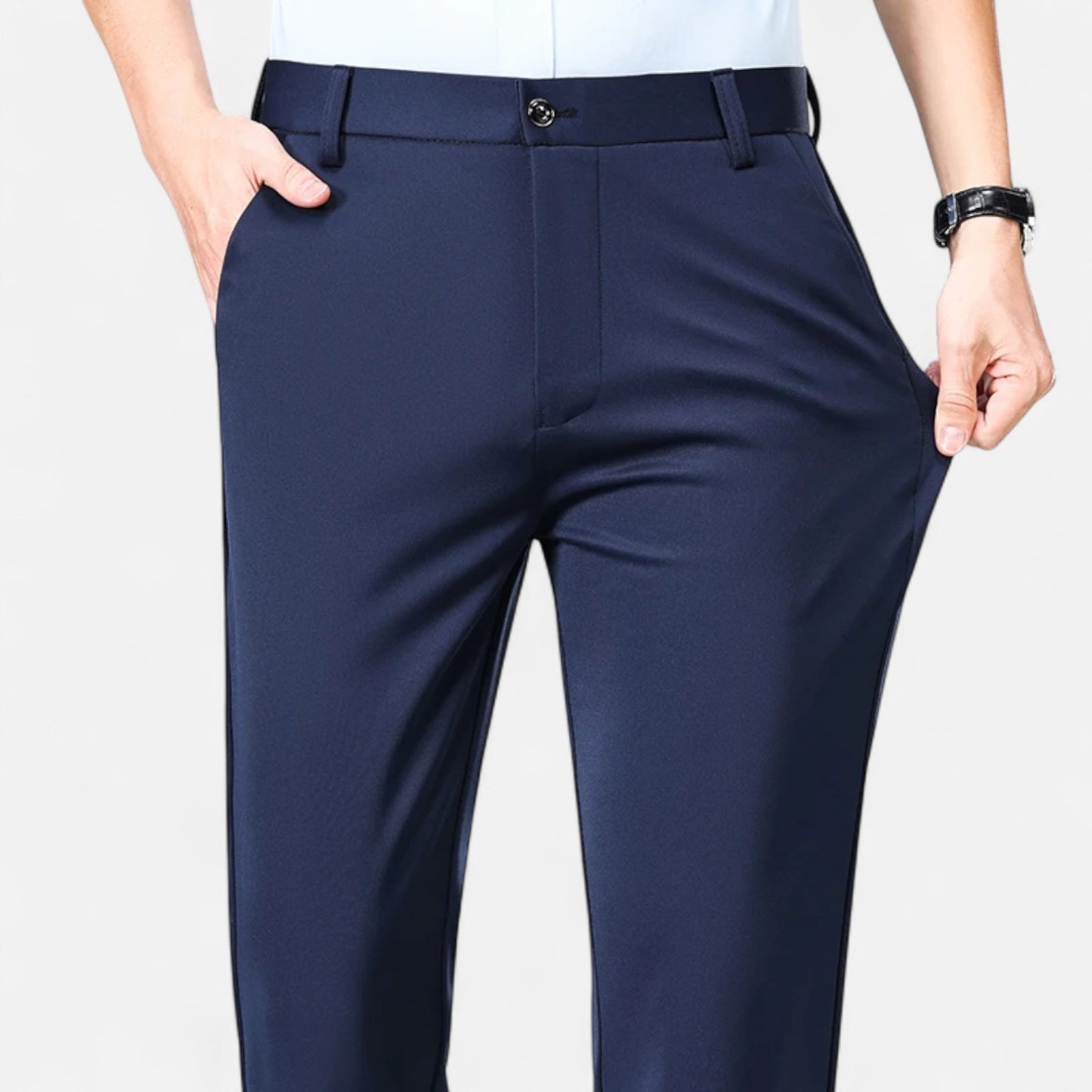 Élané | Pantalon d'Affaires Décontracté pour Homme – Élégance Polyvalente, Confort Quotidien