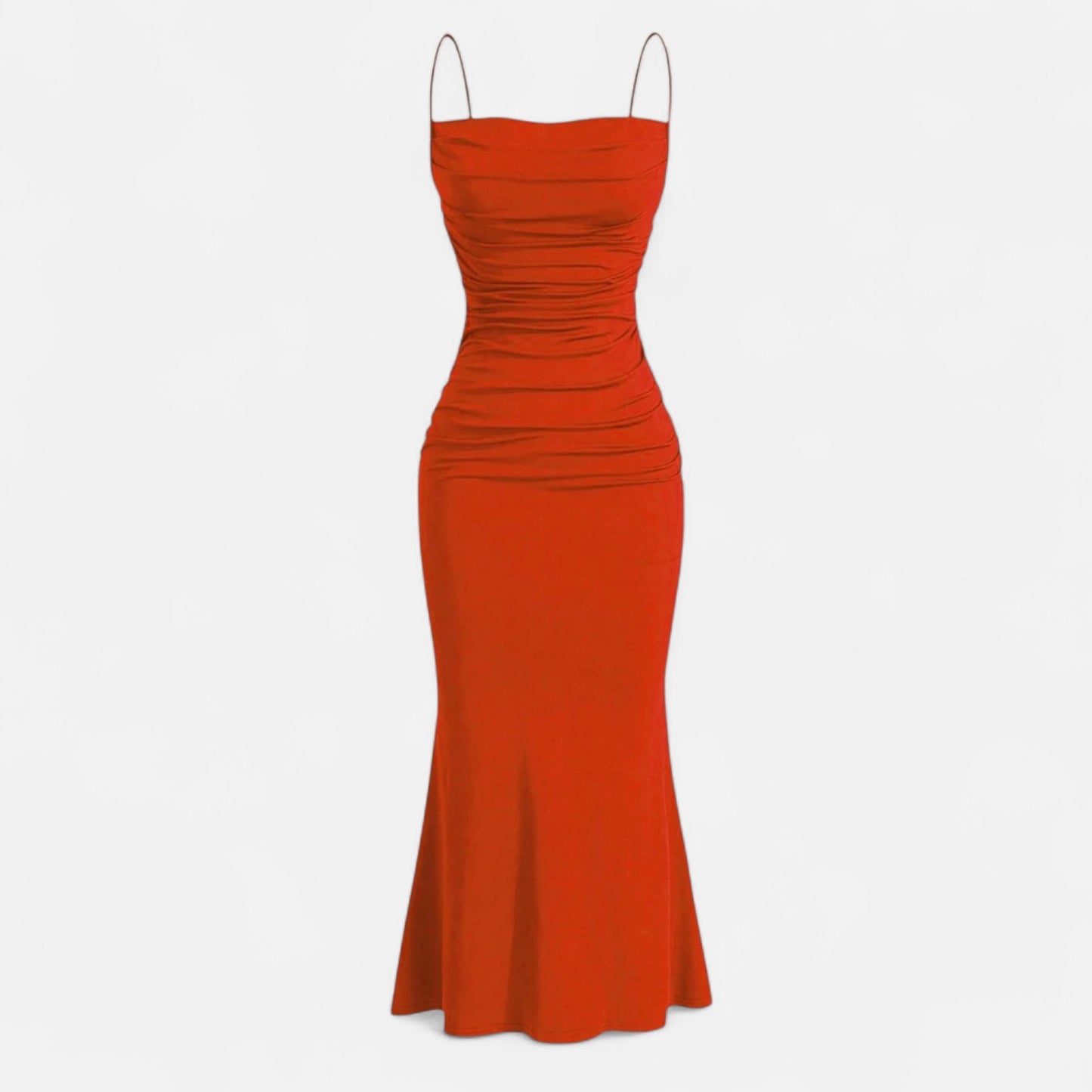 Élané | Robe Sans Manches Effet Satin pour Femme – Élégance Fluide, Allure Moderne