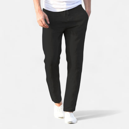 Élané | Pantalon Léger d'Été pour Homme – Élégance Décontractée, Fraîcheur Naturelle