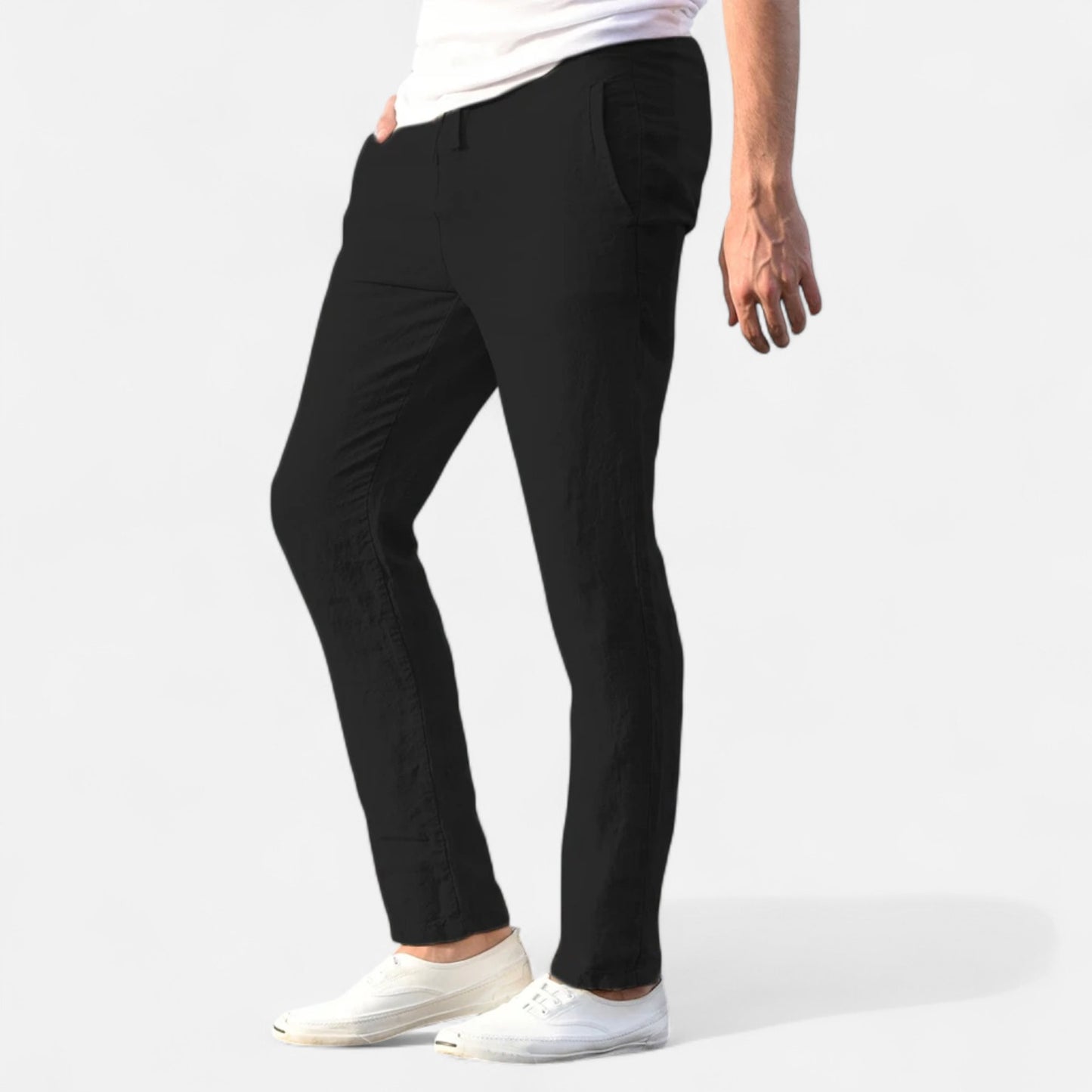 Élané | Pantalon Léger d'Été pour Homme – Élégance Décontractée, Fraîcheur Naturelle