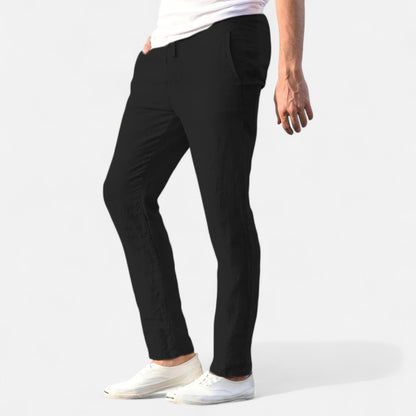 Élané | Pantalon Léger d'Été pour Homme – Élégance Décontractée, Fraîcheur Naturelle