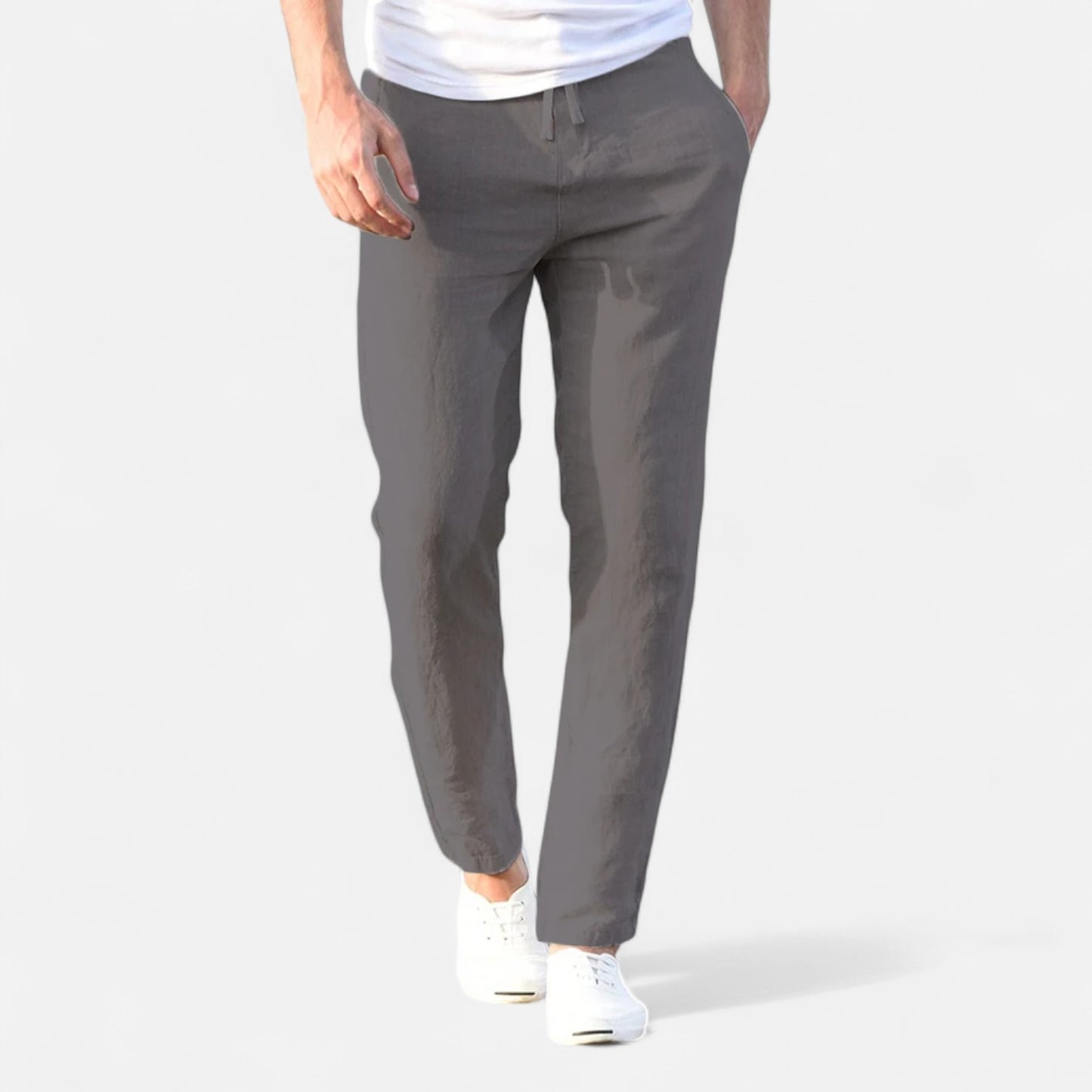 Élané | Pantalon Léger d'Été pour Homme – Élégance Décontractée, Fraîcheur Naturelle