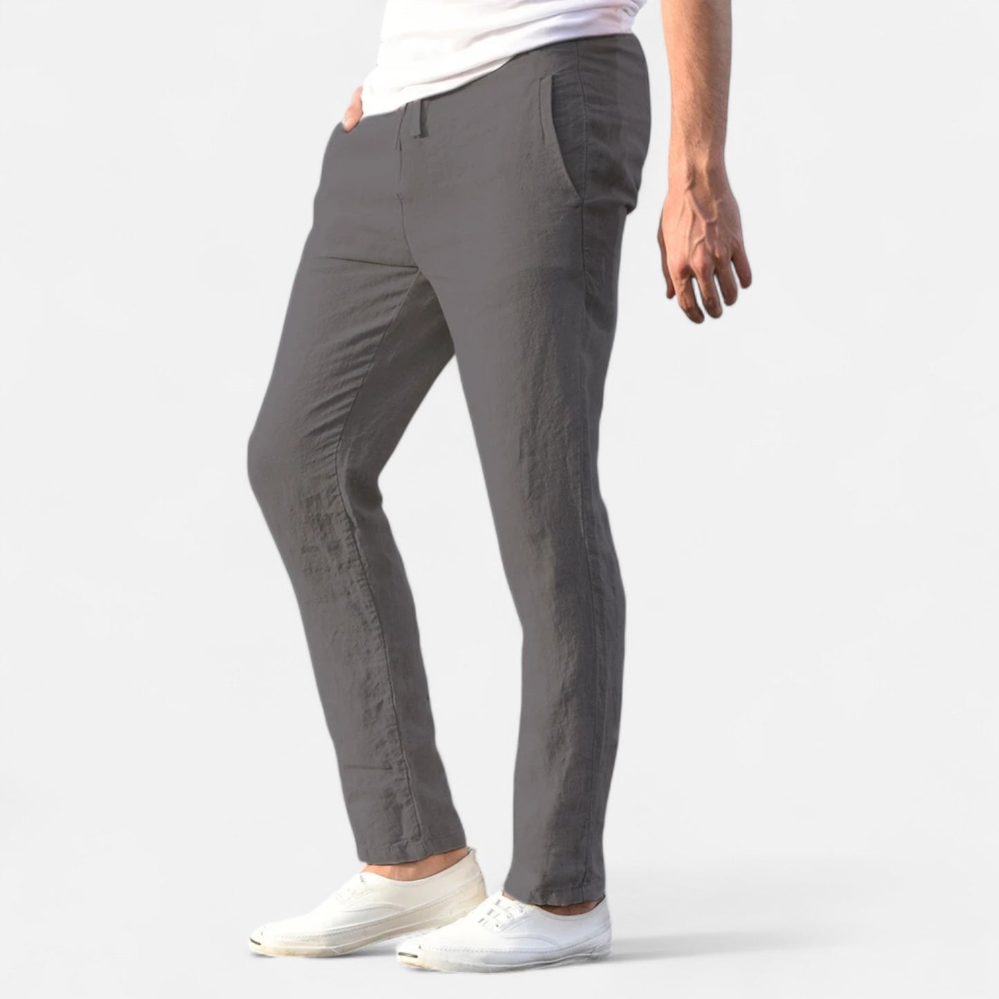 Élané | Pantalon Léger d'Été pour Homme – Élégance Décontractée, Fraîcheur Naturelle