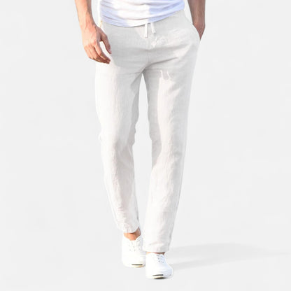 Élané | Pantalon Léger d'Été pour Homme – Élégance Décontractée, Fraîcheur Naturelle