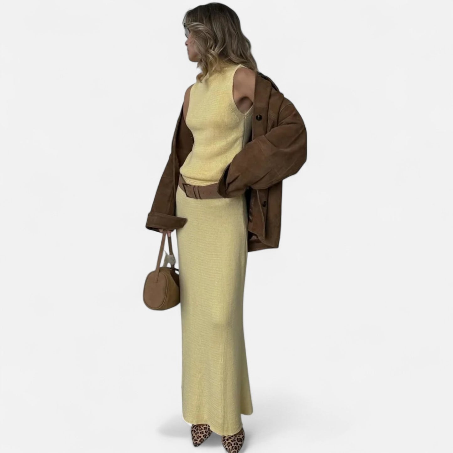Élané | Ensemble Deux Pièces Élégant pour Femme – Sophistication Contemporaine, Charme Intemporel