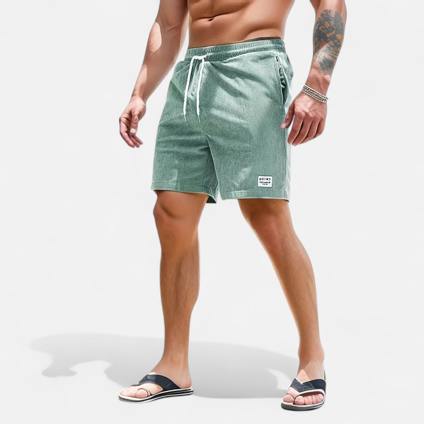 Élané | Short Léger pour Homme – Fraîcheur Estivale, Élégance Décontractée