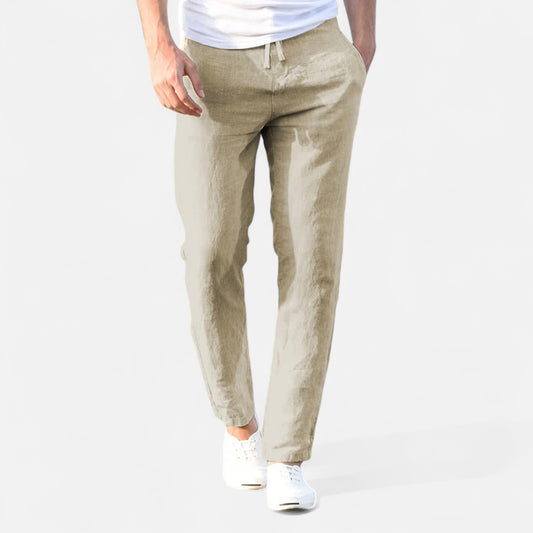 Élané | Pantalon Léger d'Été pour Homme – Élégance Décontractée, Fraîcheur Naturelle