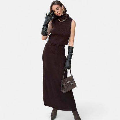 Élané | Ensemble Deux Pièces Élégant pour Femme – Sophistication Contemporaine, Charme Intemporel