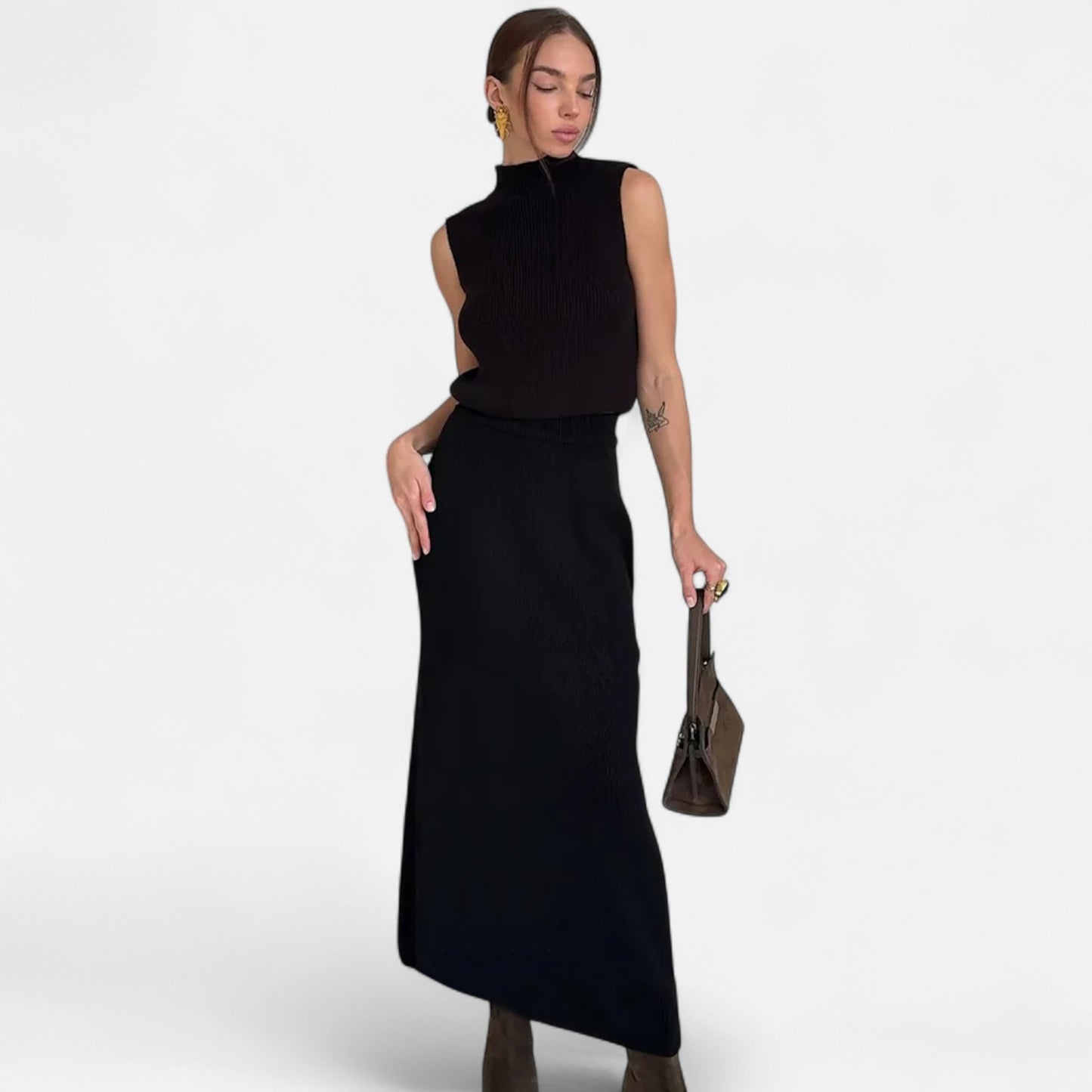 Élané | Ensemble Deux Pièces Élégant pour Femme – Sophistication Contemporaine, Charme Intemporel