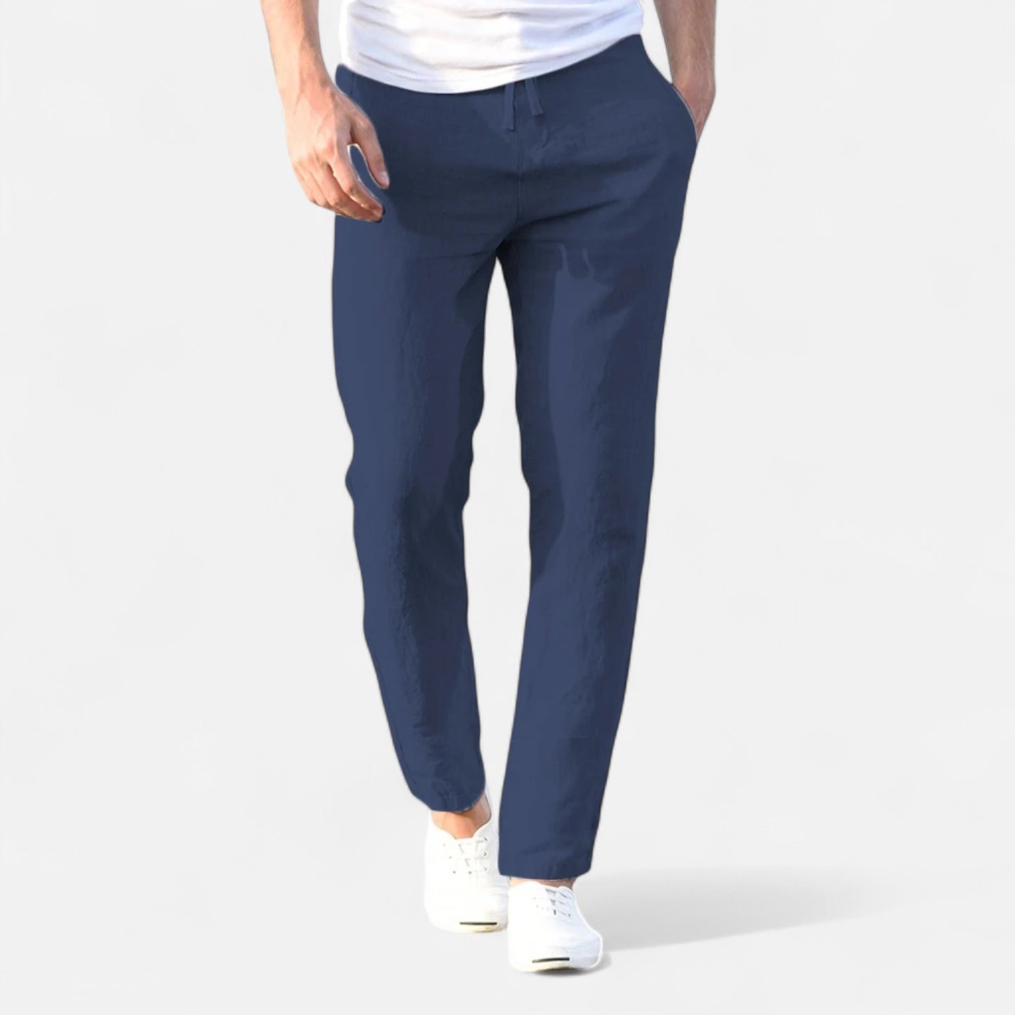 Élané | Pantalon Léger d'Été pour Homme – Élégance Décontractée, Fraîcheur Naturelle