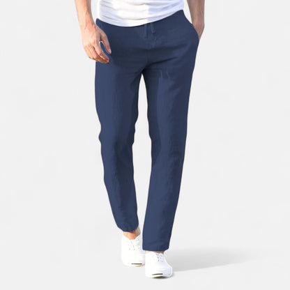 Élané | Pantalon Léger d'Été pour Homme – Élégance Décontractée, Fraîcheur Naturelle