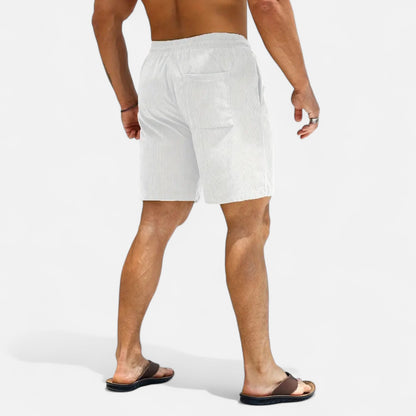 Élané | Short Léger pour Homme – Fraîcheur Estivale, Élégance Décontractée