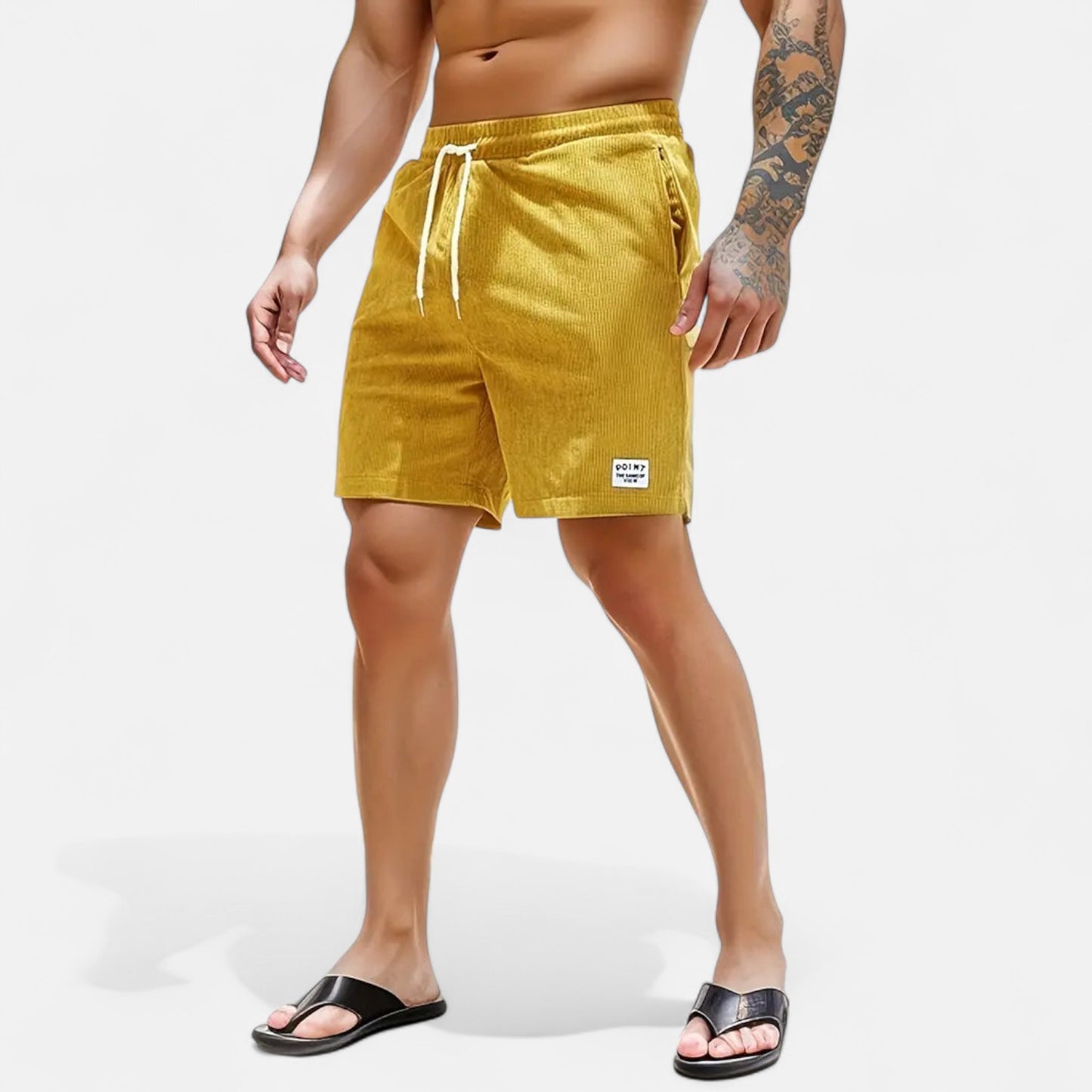 Élané | Short Léger pour Homme – Fraîcheur Estivale, Élégance Décontractée