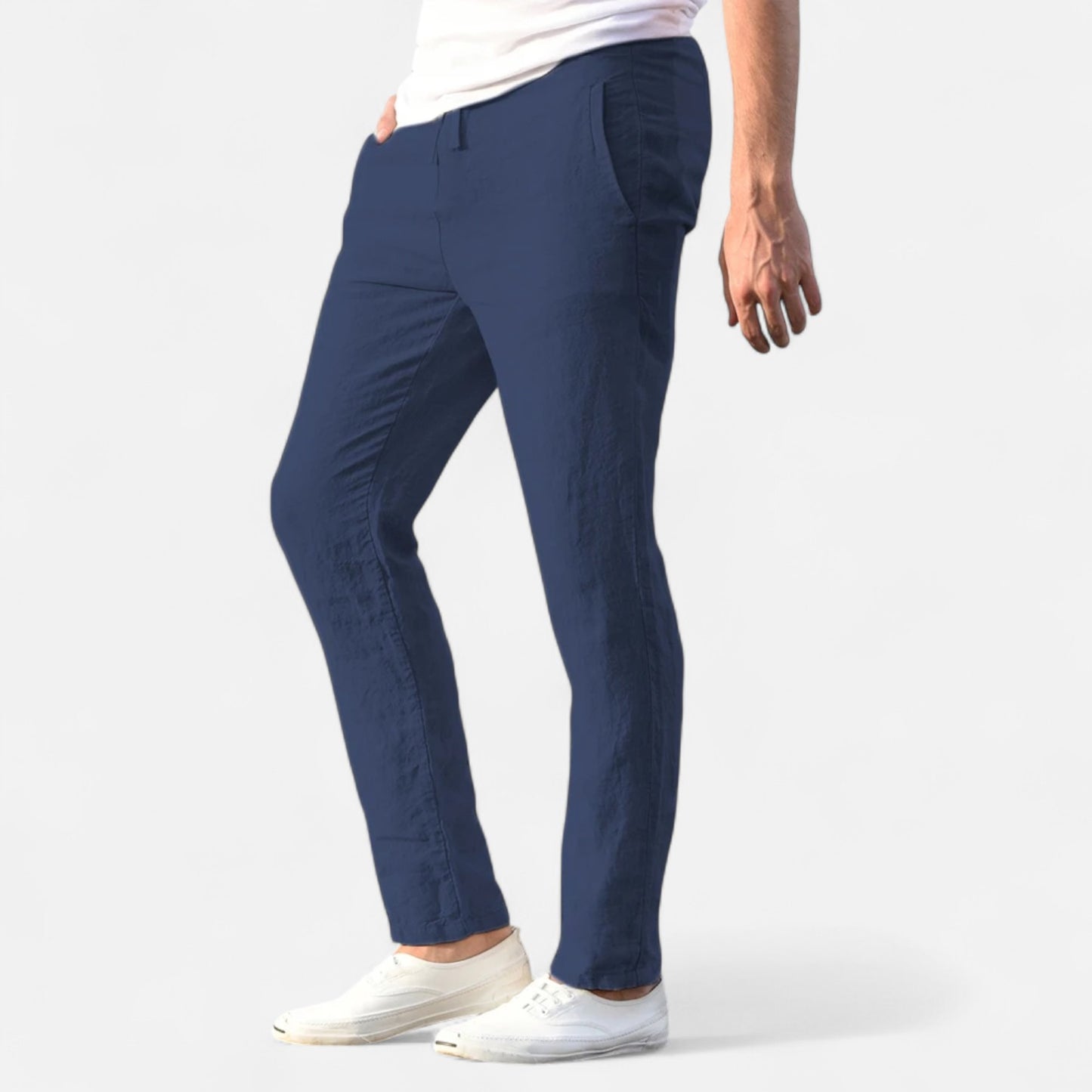 Élané | Pantalon Léger d'Été pour Homme – Élégance Décontractée, Fraîcheur Naturelle