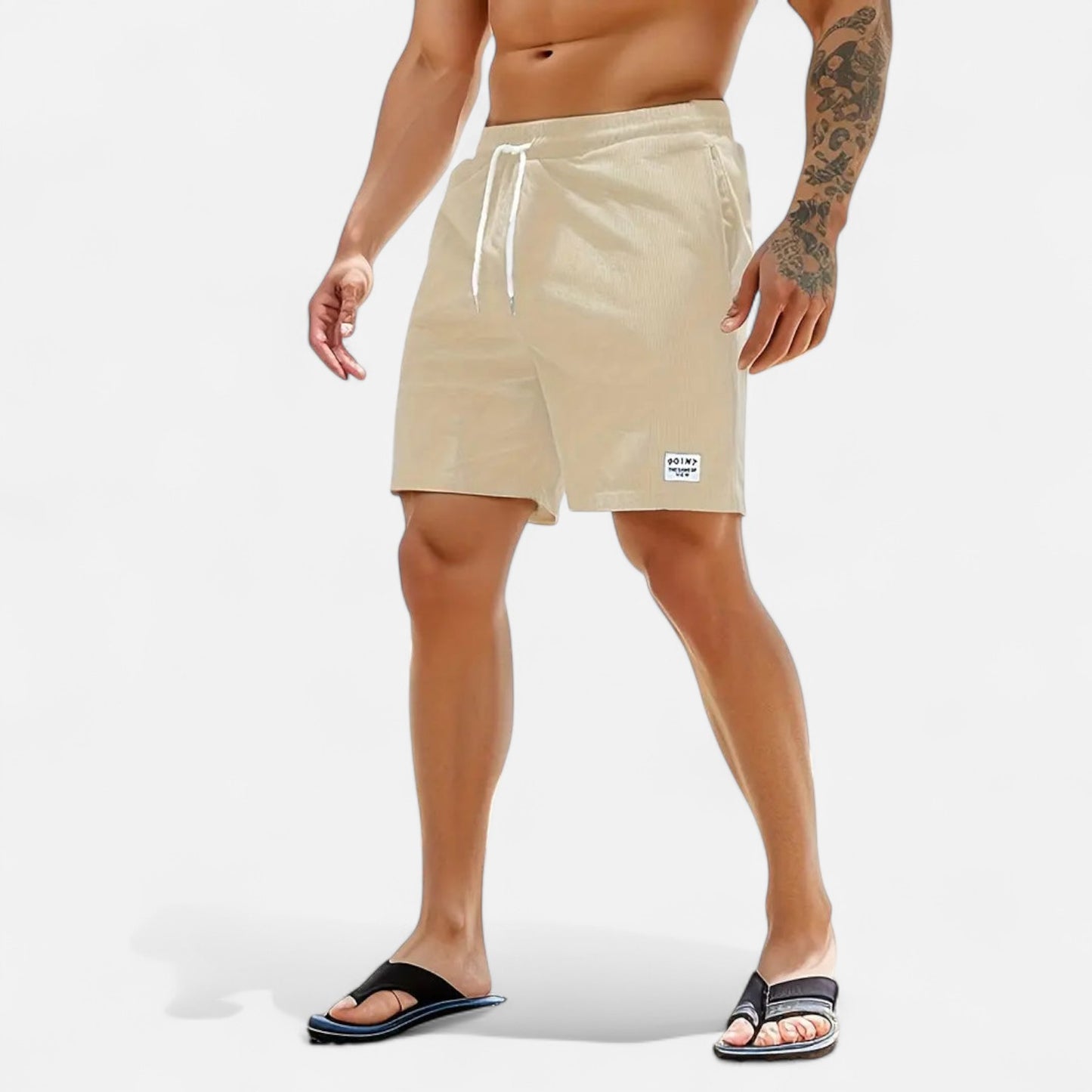 Élané | Short Léger pour Homme – Fraîcheur Estivale, Élégance Décontractée