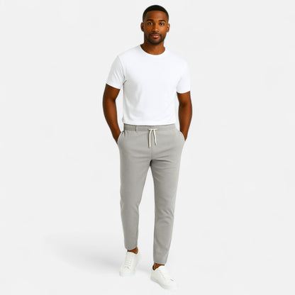 Élané | Pantalon Jogger Ajusté pour Homme – Élégance Athlétique, Confort Quotidien