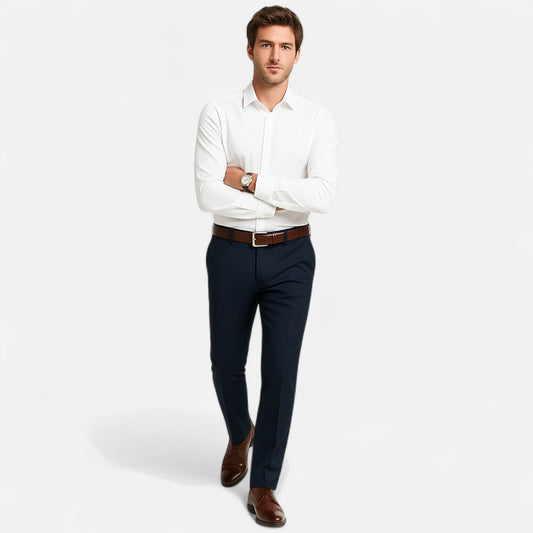 Élané | Pantalon de Travail Sur Mesure pour Homme – Élégance Fonctionnelle, Confort Quotidien