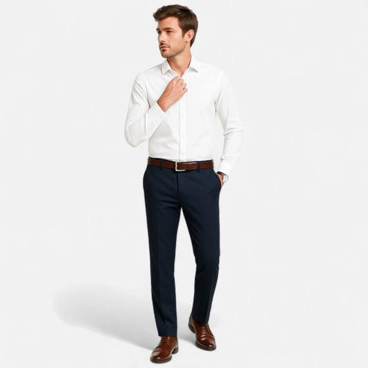 Élané | Pantalon de Travail Sur Mesure pour Homme – Élégance Fonctionnelle, Confort Quotidien