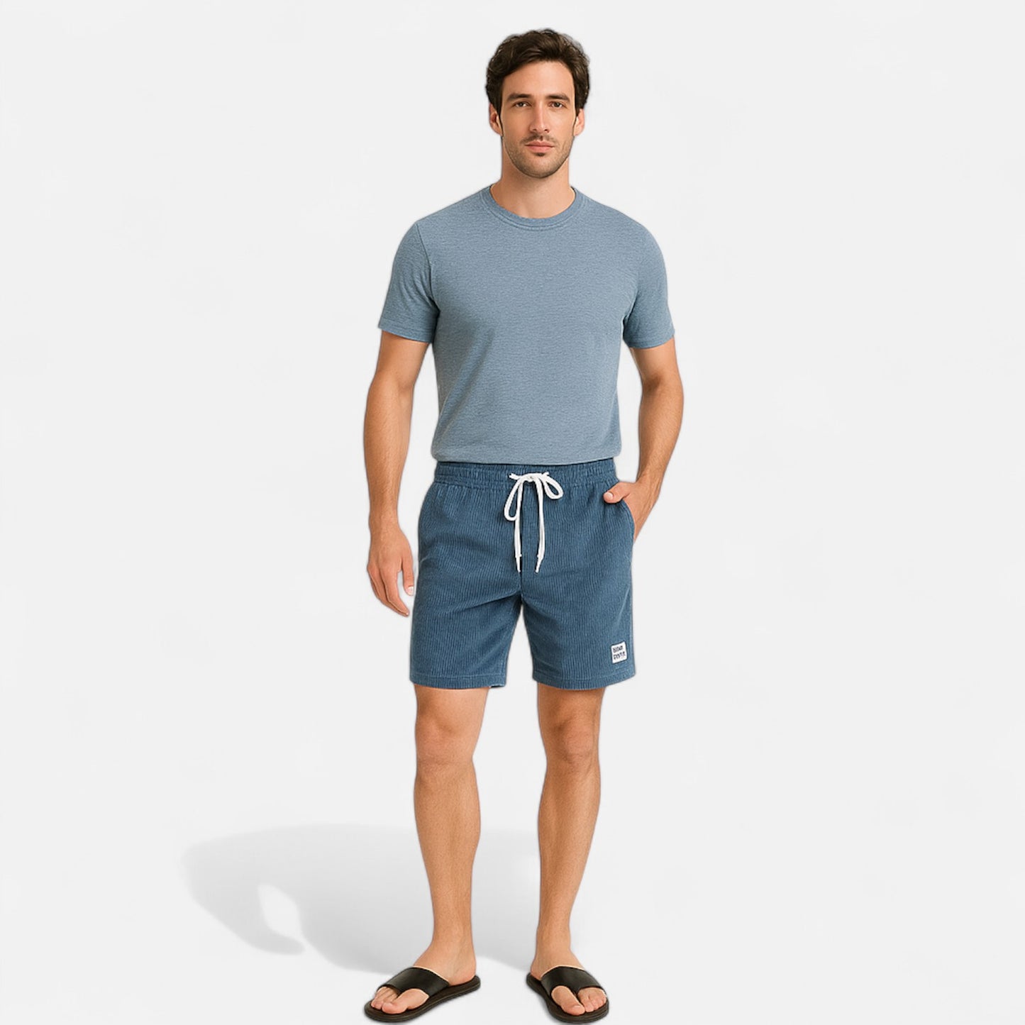 Élané | Short Léger pour Homme – Fraîcheur Estivale, Élégance Décontractée