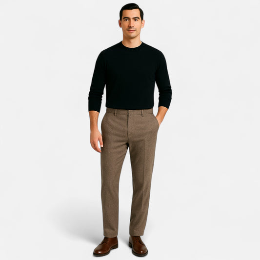 Élané | Pantalon Ajusté Décontracté pour Homme – Élégance Moderne, Confort Quotidien