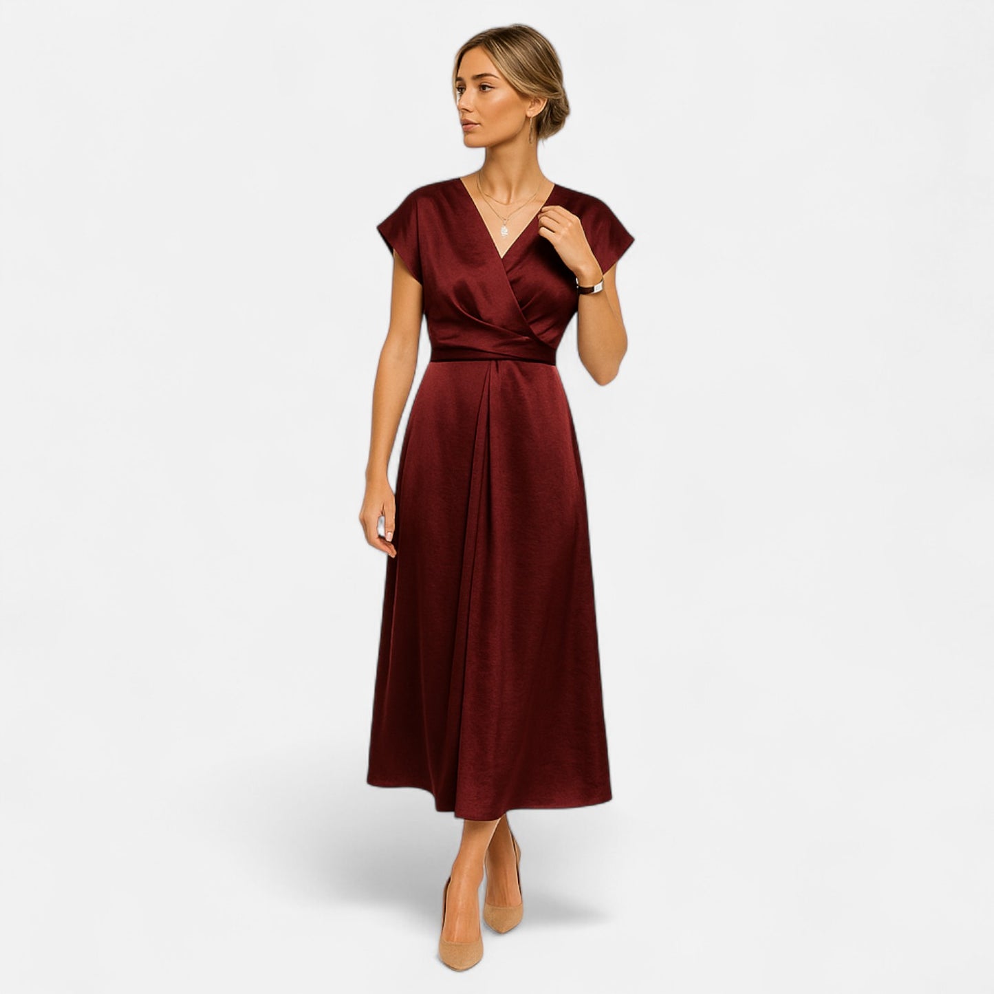 Élané | Robe de Soirée Intemporelle pour Femme – Élégance Classique, Silhouette Sublimée