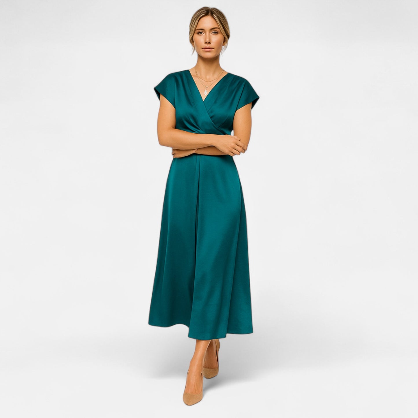 Élané | Robe de Soirée Intemporelle pour Femme – Élégance Classique, Silhouette Sublimée