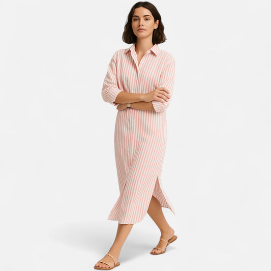 Élané | Chemise de Plage Oversize pour Femme – Élégance Décontractée, Fraîcheur Estivale
