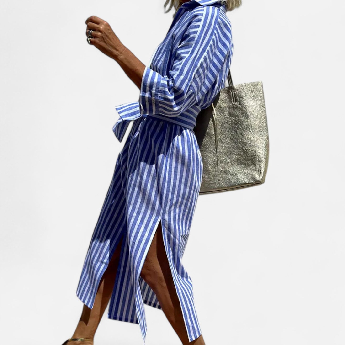 Élané | Chemise de Plage Oversize pour Femme – Élégance Décontractée, Fraîcheur Estivale