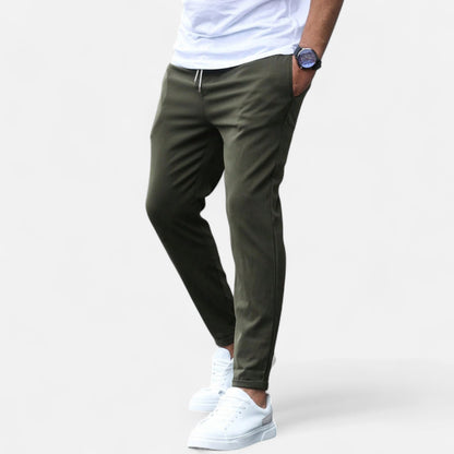 Élané | Pantalon Jogger Ajusté pour Homme – Élégance Athlétique, Confort Quotidien