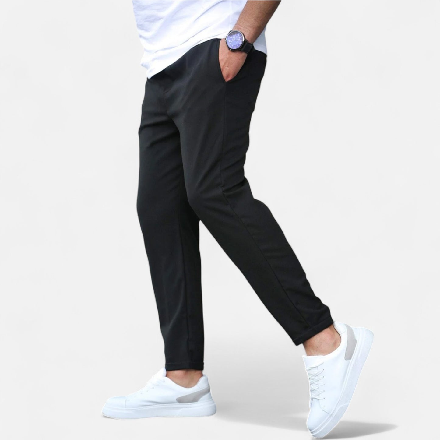 Élané | Pantalon Jogger Ajusté pour Homme – Élégance Athlétique, Confort Quotidien
