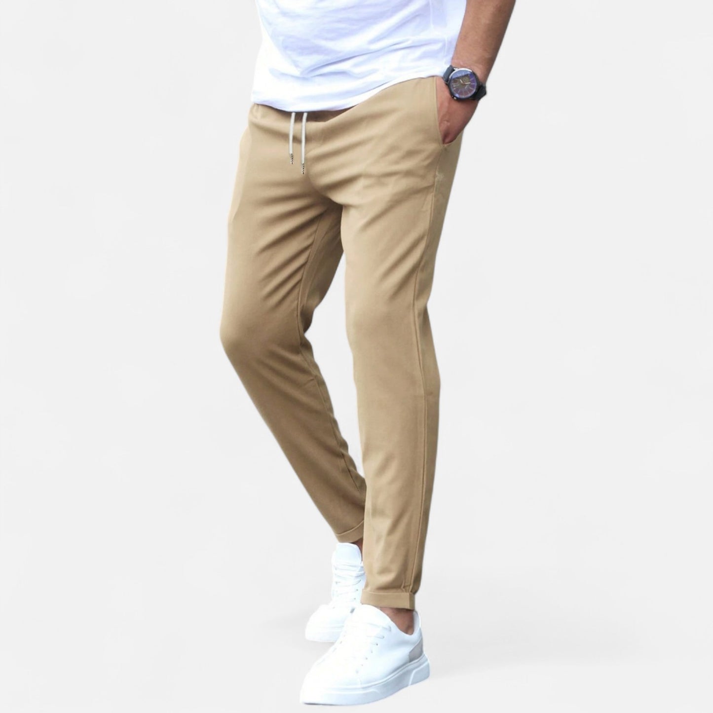Élané | Pantalon Jogger Ajusté pour Homme – Élégance Athlétique, Confort Quotidien