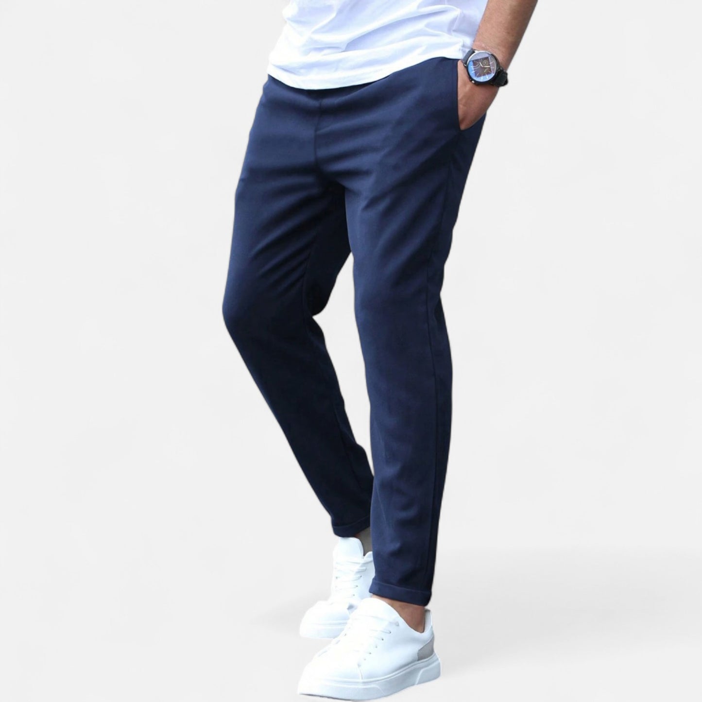Élané | Pantalon Jogger Ajusté pour Homme – Élégance Athlétique, Confort Quotidien