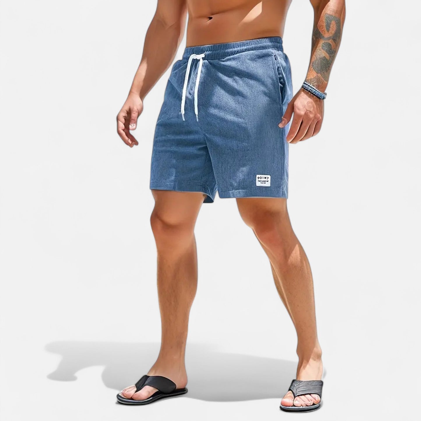 Élané | Short Léger pour Homme – Fraîcheur Estivale, Élégance Décontractée