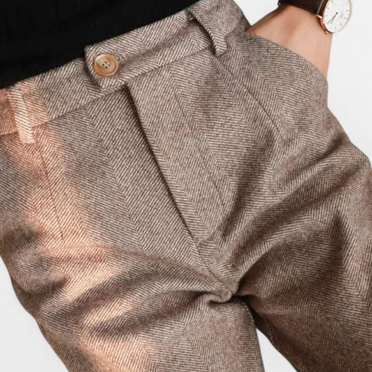Élané | Pantalon Ajusté Décontracté pour Homme – Élégance Moderne, Confort Quotidien