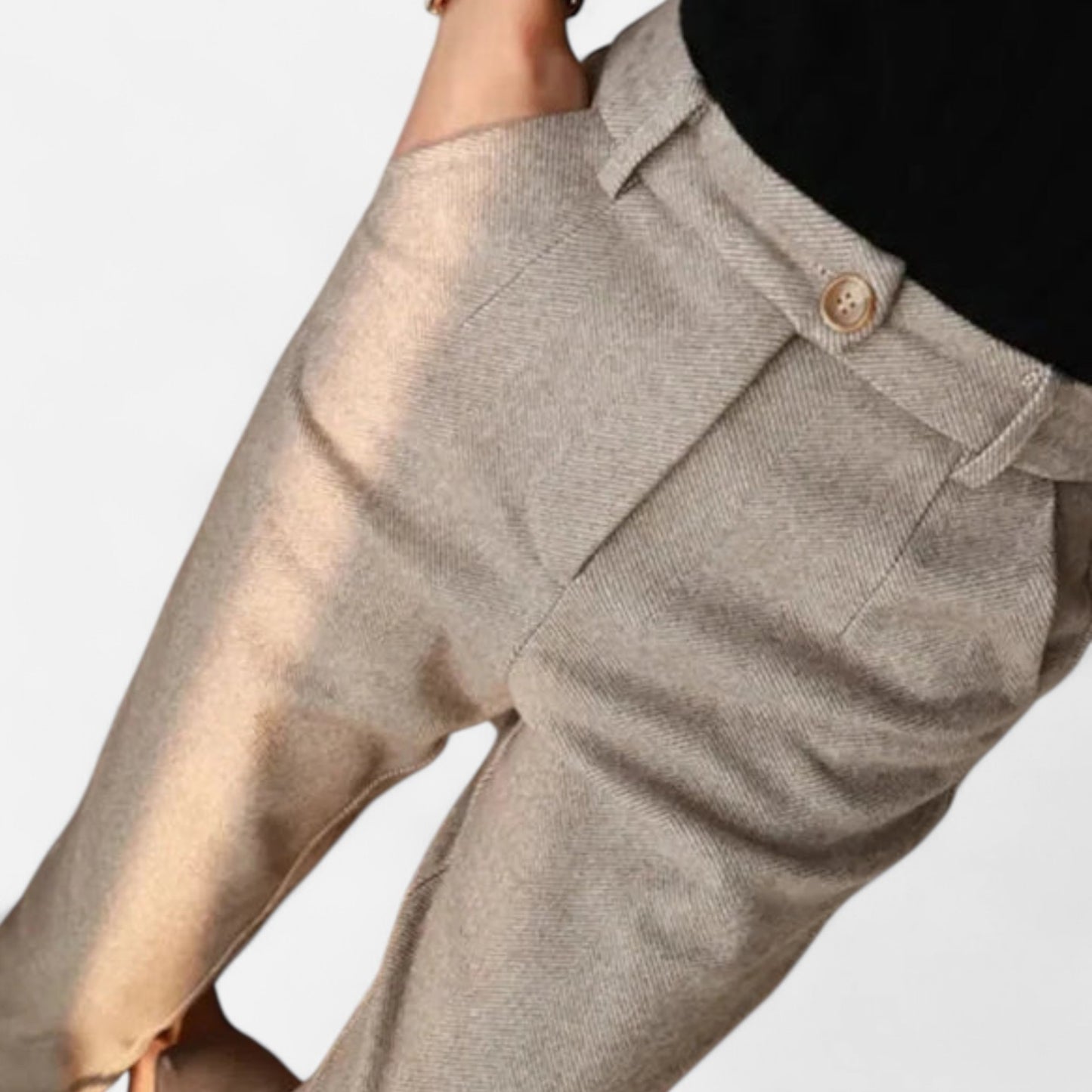 Élané | Pantalon Ajusté Décontracté pour Homme – Élégance Moderne, Confort Quotidien