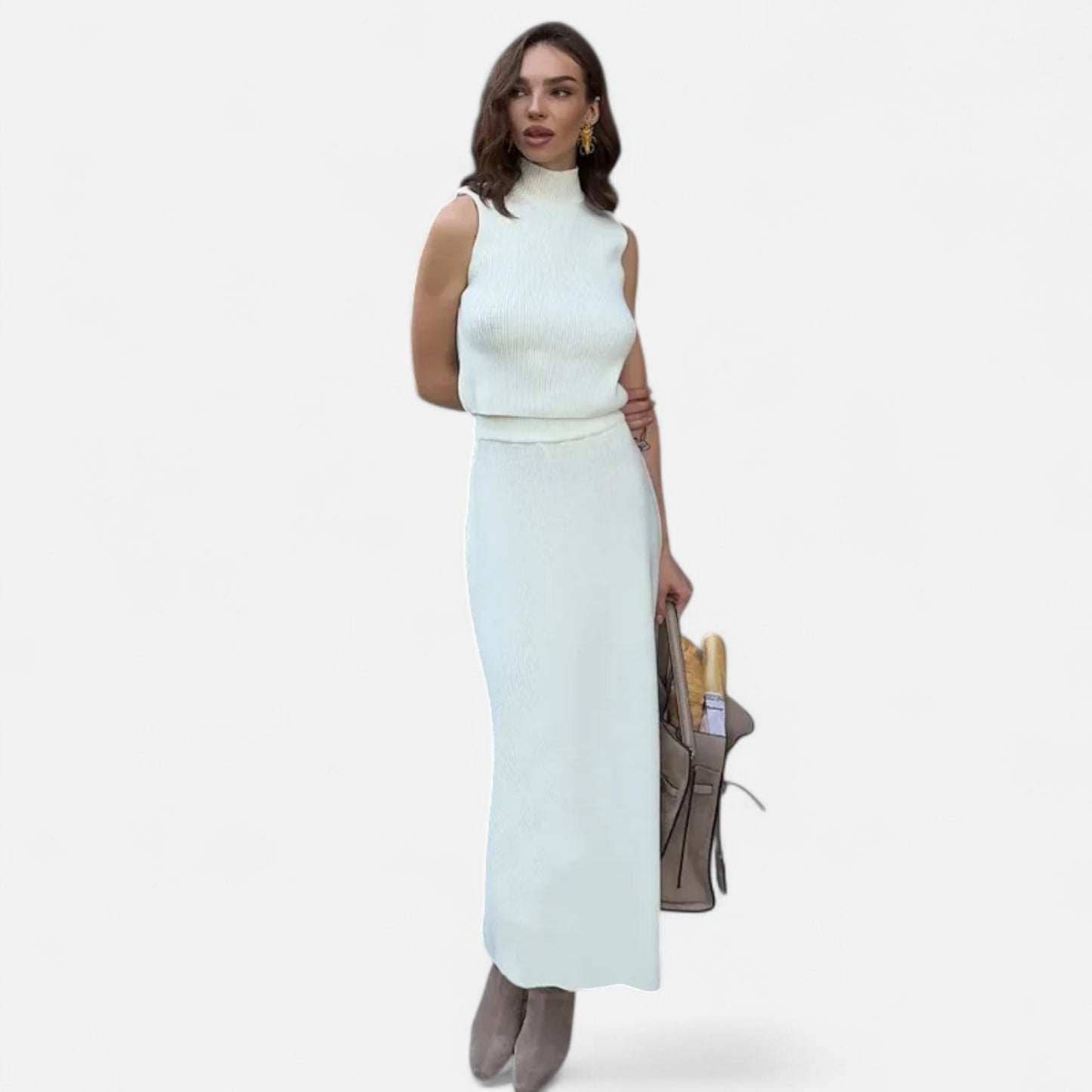 Élané | Ensemble Deux Pièces Élégant pour Femme – Sophistication Contemporaine, Charme Intemporel